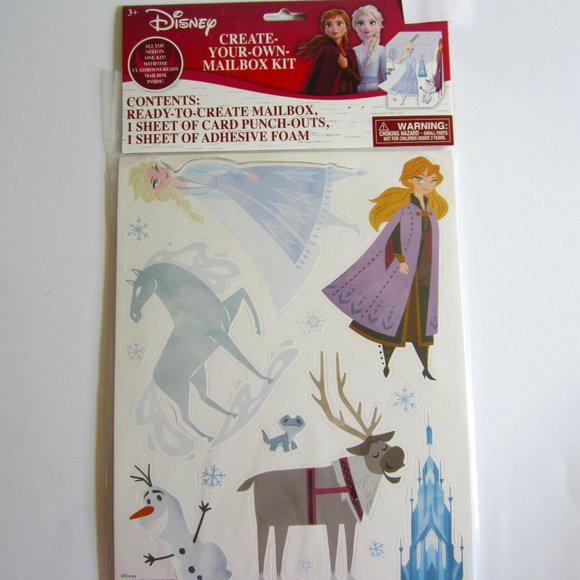 Disney Toys Disney Frozen Anna Elsa Create Your Own Mailbox Kit